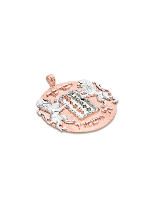 Special 14K Yellow Gold Ten Commandments Necklace , Add 14K Chain , Is