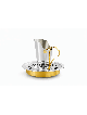 Contemporary Two-Tone Gold Brass and Sterling Silv , Passover Gifts ,