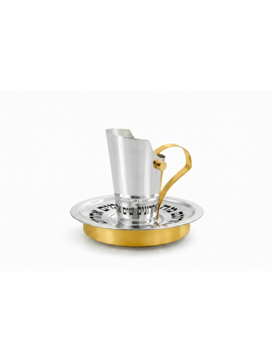 Laiton doré bicolore contemporain et argent sterling, cadeaux de Pâque,