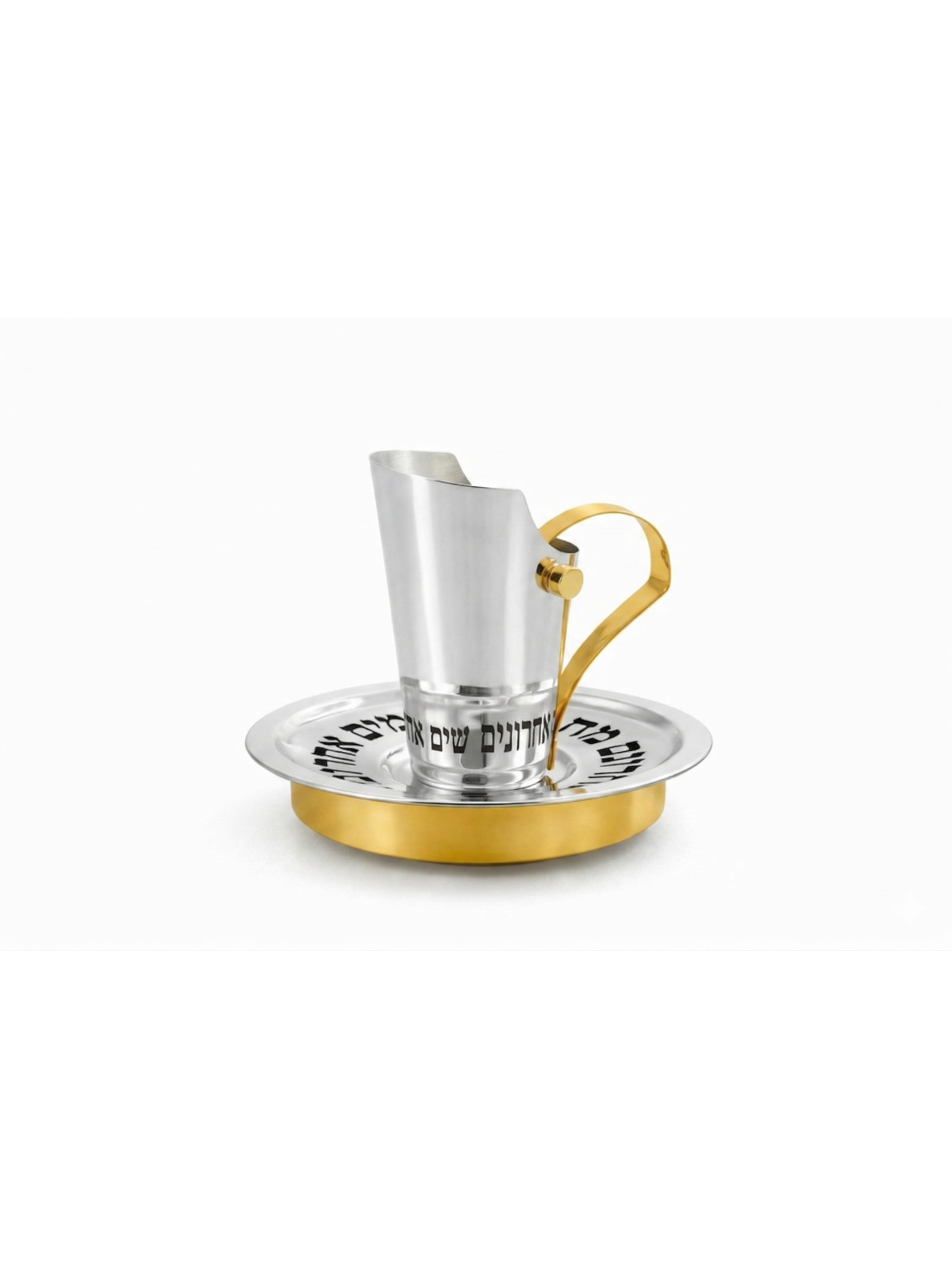 Laiton doré bicolore contemporain et argent sterling, cadeaux de Pâque,