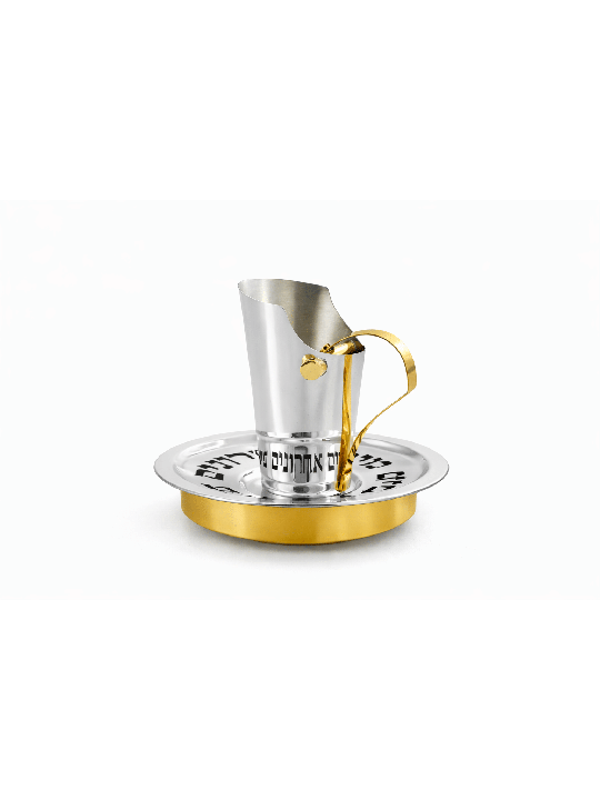 Laiton doré bicolore contemporain et argent sterling, cadeaux de Pâque,