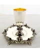 Sterling Silver with Kiddush Cup Amethyst Stones , Passover Gifts , Is