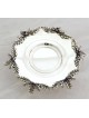 Argent sterling avec pierres d'améthyste de coupe de Kiddouch, cadeaux de Pâque, est
