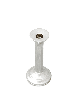Large Sabbath Candlesticks and Tray , Sterling Silver Candlesticks , I