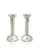 Grands chandeliers et plateau de sabbat, chandeliers en argent sterling, I