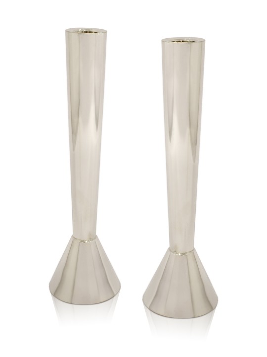Grand argent sterling aspect lisse et propre Shabbat, cadeaux de Pâque,