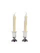 Small Luxurious Candlesticks with Amethyst Stones , Passover Gifts , I