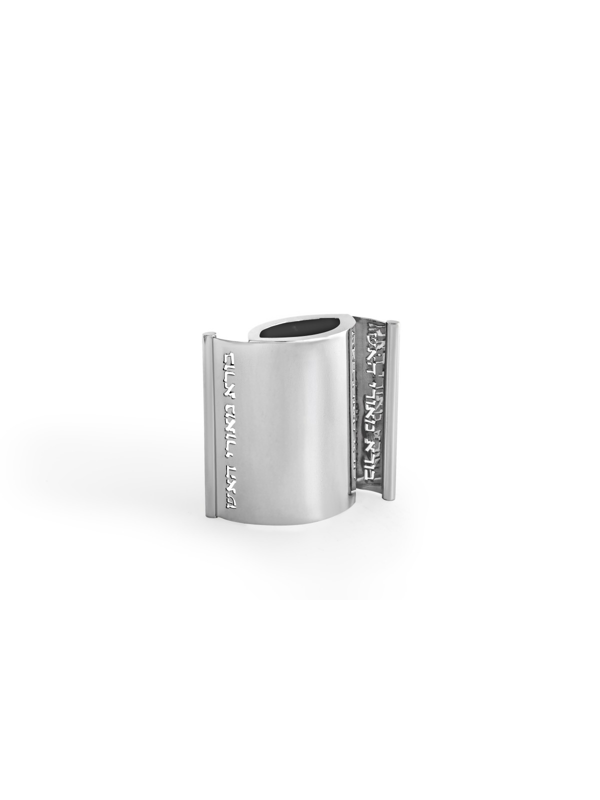 Bougeoir moderne Havdalah en argent, cadeaux Tu B'Av, Judaica israélien