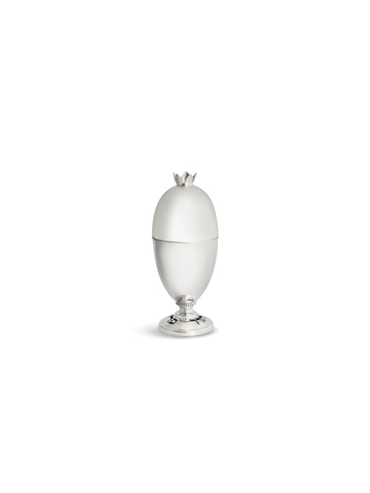 Boîte Etrog en argent sterling 925 avec bénédiction, cadeaux Tu B'Av, israélien