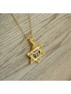 תליון מגן דוד זהב Cha Inside Diamonds, מתנות ט"ו באב, ישרא
