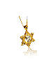 14K Belle étoile de David Chai Collier , Cadeaux Tu B'Av , Ju israélien