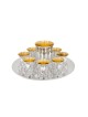 Ensemble de Kiddouch martelé en argent sterling avec liqueurs, cadeaux de Pâque,