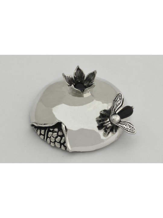 Ensemble unique de plats de miel en forme de grenade, cadeaux Tu B'Av, Jud israélien