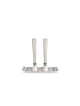 Candlesticks Set for Shabbat with Filigree Inspire , Modern Candlestic