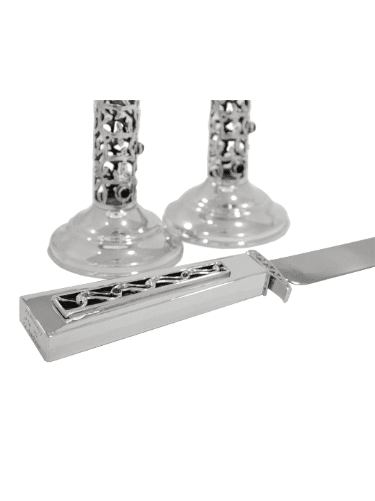Nature Inspired Candlesticks Made of 925 Sterling  , Sterling Silver C