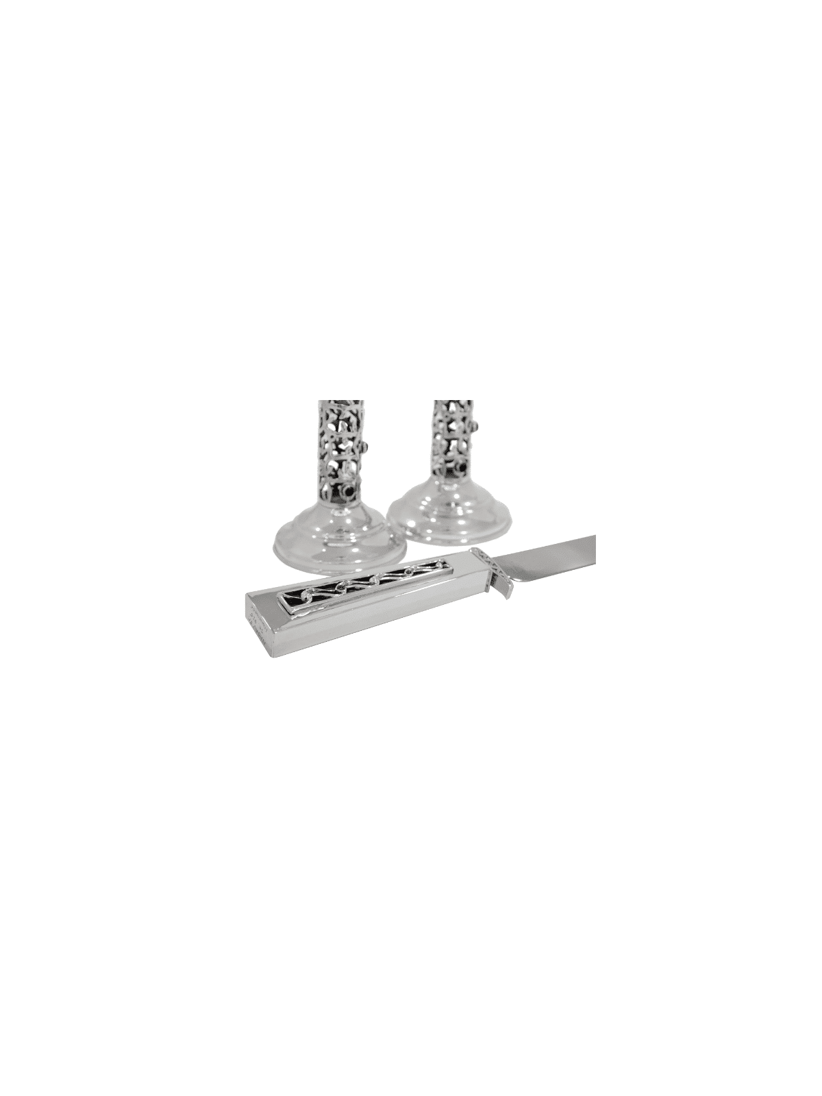 Nature Inspired Candlesticks Made of 925 Sterling  , Sterling Silver C