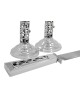 Chandeliers inspirés de la nature en argent sterling 925, argent sterling C