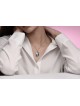 Giant Size14K Gold Decorated Chai Enameled Necklac , Add 14K Chain , I