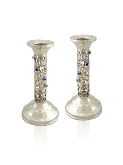 Chandeliers inspirés de la nature en argent sterling avec, cadeaux de Pâque,