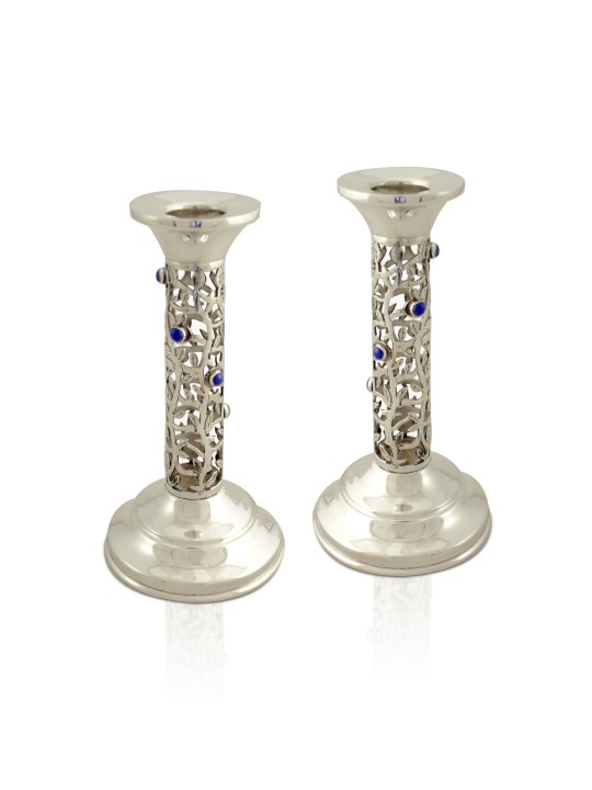 Chandeliers inspirés de la nature en argent sterling avec, cadeaux de Pâque,