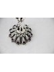 Petits chandeliers extraordinaires en pierre d’améthyste, canette en argent sterling