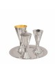 Minimaliste 925 Sterling Argent Martelé Havdalah S , Moderne Havdalah S