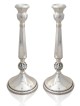 chandeliers vintage en argent sterling forme octogonale, cadeaux de Pâque,