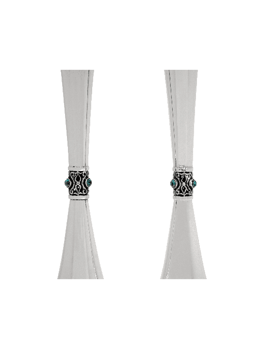 Large Sterling Silver Candlesticks with Eilat Ston , Sterling Silver C