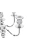 Candélabre à l’ancienne en argent sterling avec Fili, cadeaux de Pâque,