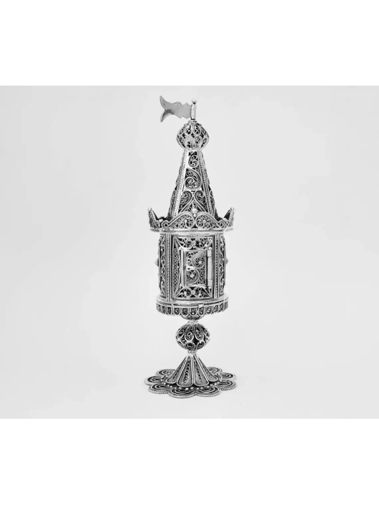 Extraordinary Filigree Havdalah Set From Pure Silv , Tu B'Av Gifts , I