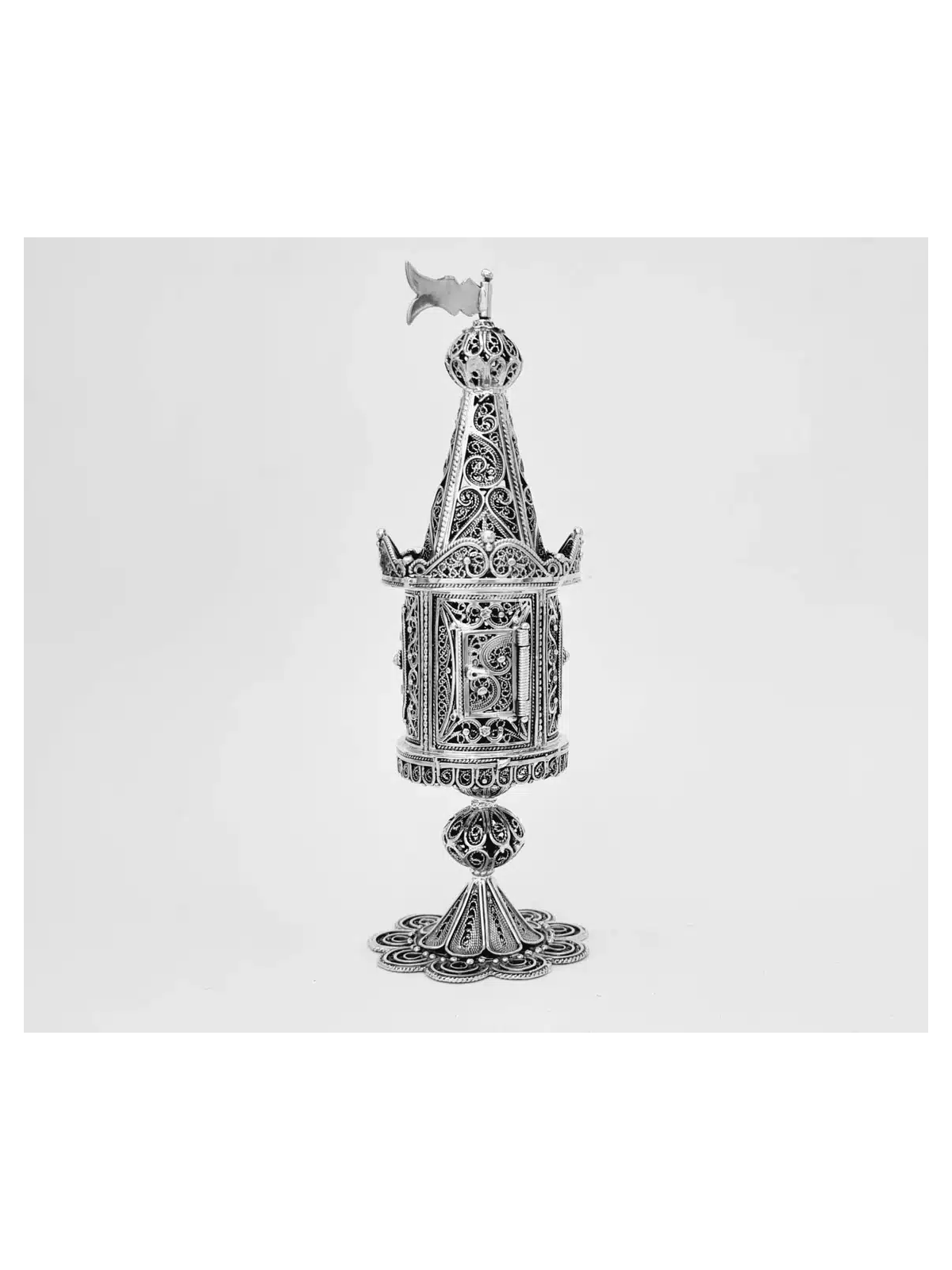 Extraordinary Filigree Havdalah Set From Pure Silv , Tu B'Av Gifts , I