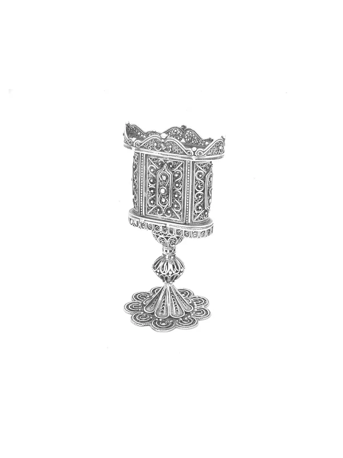 Extraordinary Filigree Havdalah Set From Pure Silv , Tu B'Av Gifts , I