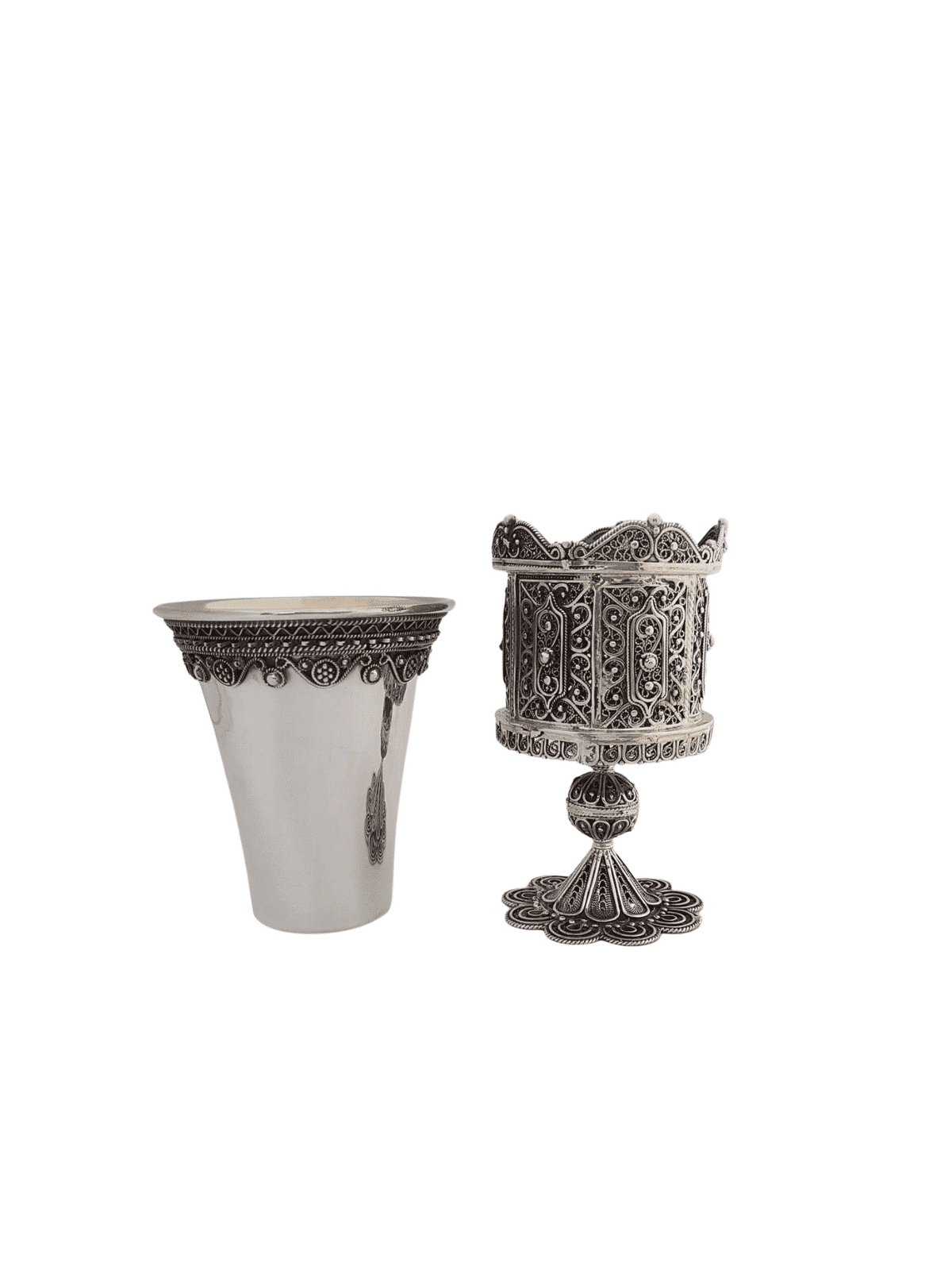 Havda en filigrane décoré exclusif en argent sterling, cadeaux Tu B'Av, I