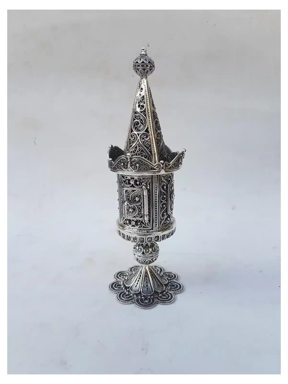 Havda en filigrane décoré exclusif en argent sterling, cadeaux Tu B'Av, I
