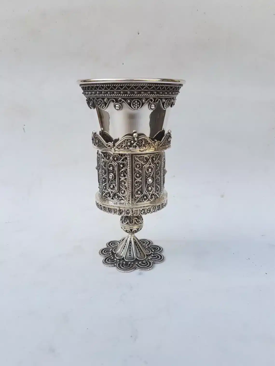 Havda en filigrane décoré exclusif en argent sterling, cadeaux Tu B'Av, I