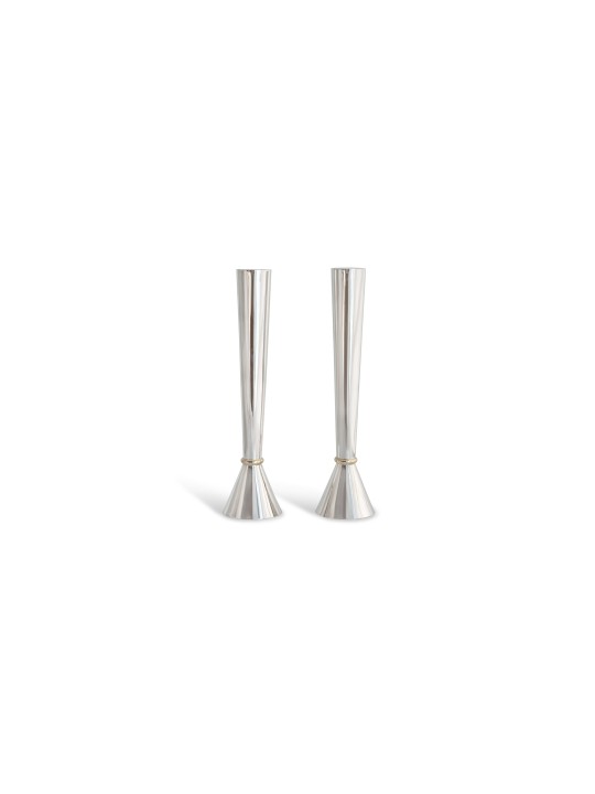 Longs chandeliers minimalistes en argent sterling 925, boîte en argent sterling