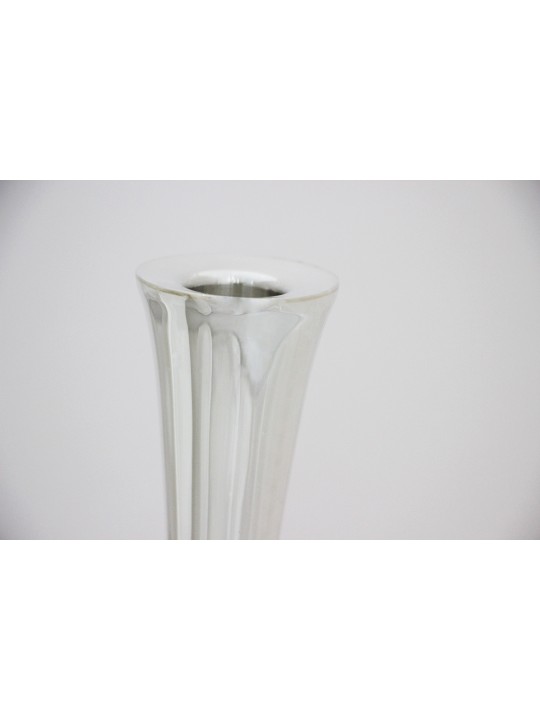One-of-a-Kind Floral Sterling Silver Candlesticks , Sterling Silver Ca