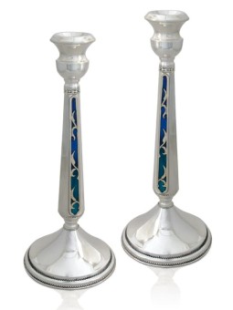 Grands chandeliers émaux colorés Sterling Silv, argent sterling C