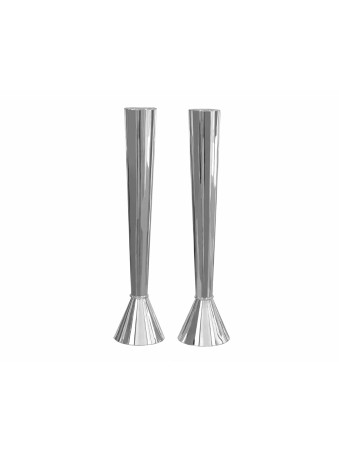 Grand beau chandelier lisse en argent sterling, argent sterling C