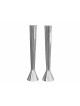Grand beau chandelier lisse en argent sterling, argent sterling C