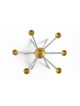 Giant Candelabra with Clean Lines and Bold Angles  , Extra Large Candl