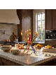 Big Size Starburst-Shaped Multicolored Candelabra  , Nature Candelabra