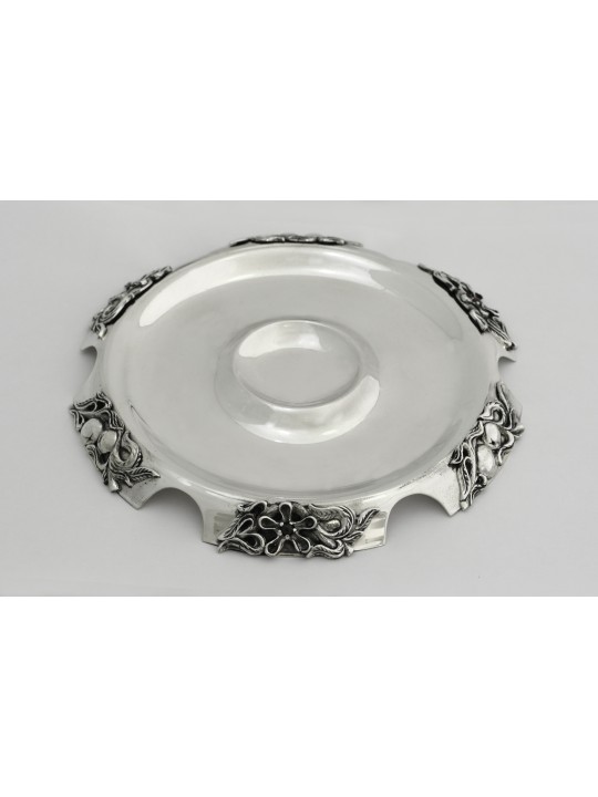 Assiette florale pour éléments tourbillonnants de plat de miel, cadeaux Tu B'Av, Israël