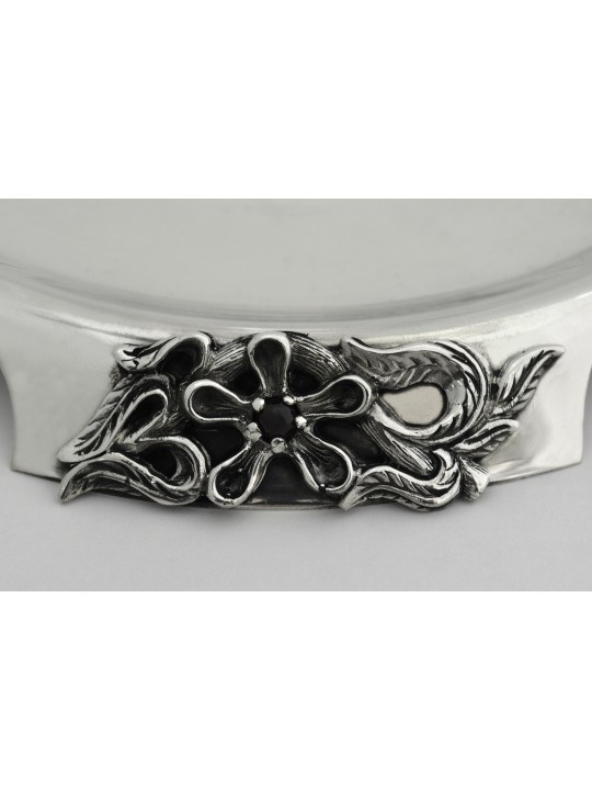 Assiette florale pour éléments tourbillonnants de plat de miel, cadeaux Tu B'Av, Israël