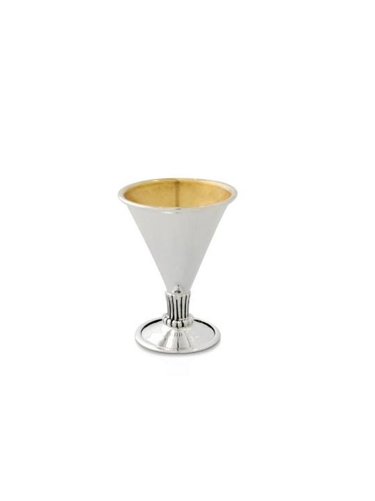Ensemble moderne de liqueur en argent sterling en forme de cône, cadeaux de Pâque, Israël
