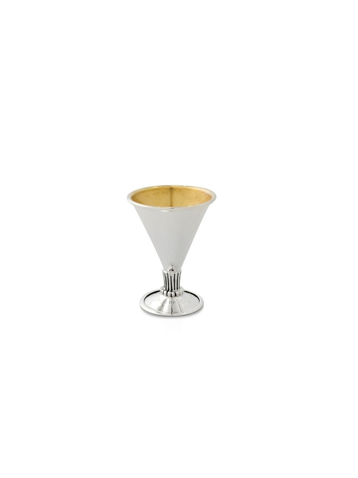 Ensemble moderne de liqueur en argent sterling en forme de cône, cadeaux de Pâque, Israël