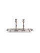 Natural Vintage Inspired Candlesticks for Shabbat , Sterling Silver Ca
