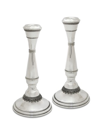 Chandeliers moyens en filigrane d'argent sterling 925, boîte en argent sterling