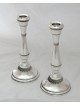Medium 925 Sterling Silver Filigree Candlesticks , Sterling Silver Can