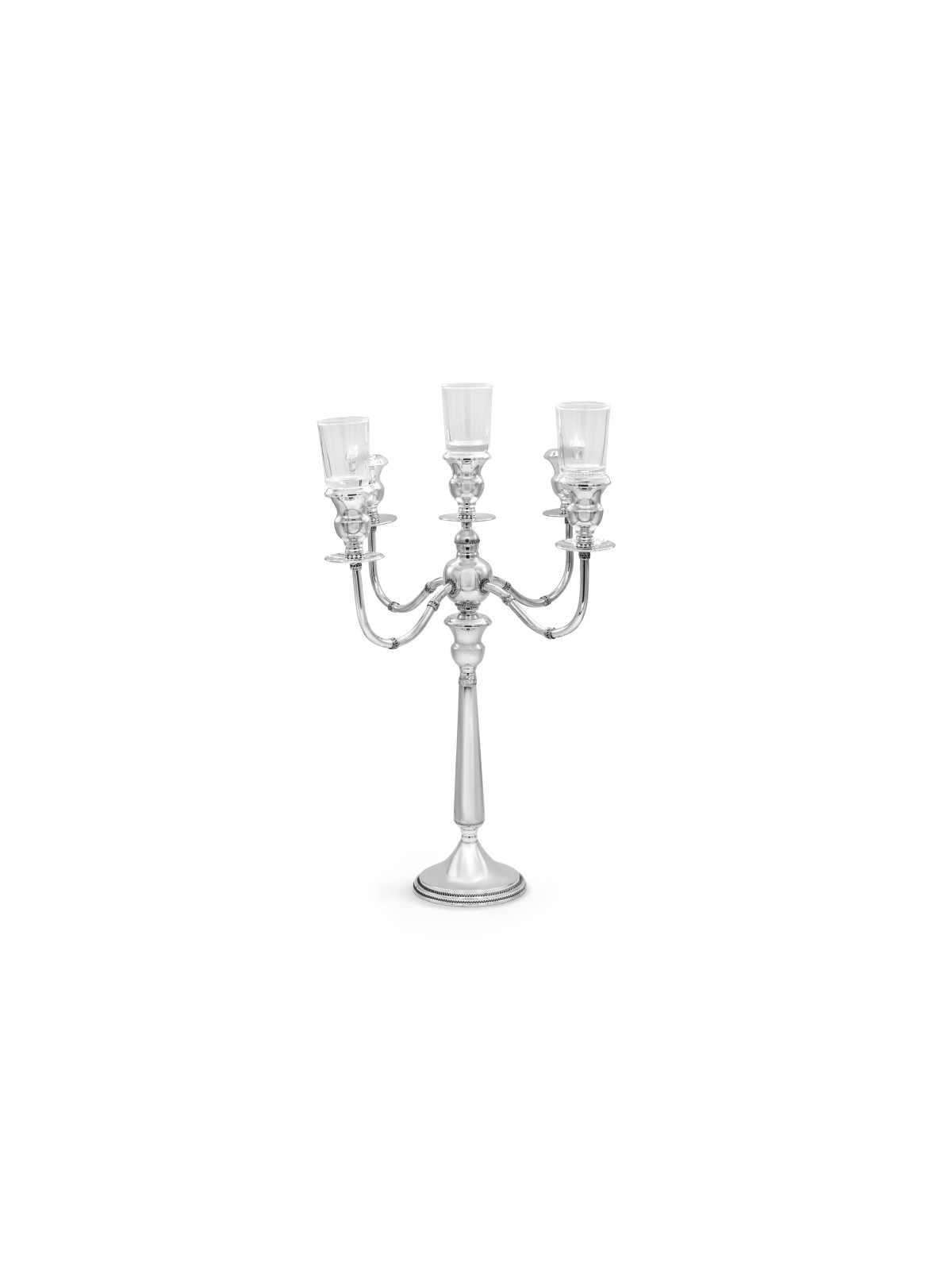 Candélabre en filigrane d’argent sterling de style vintage, cadeaux de Pâque, I
